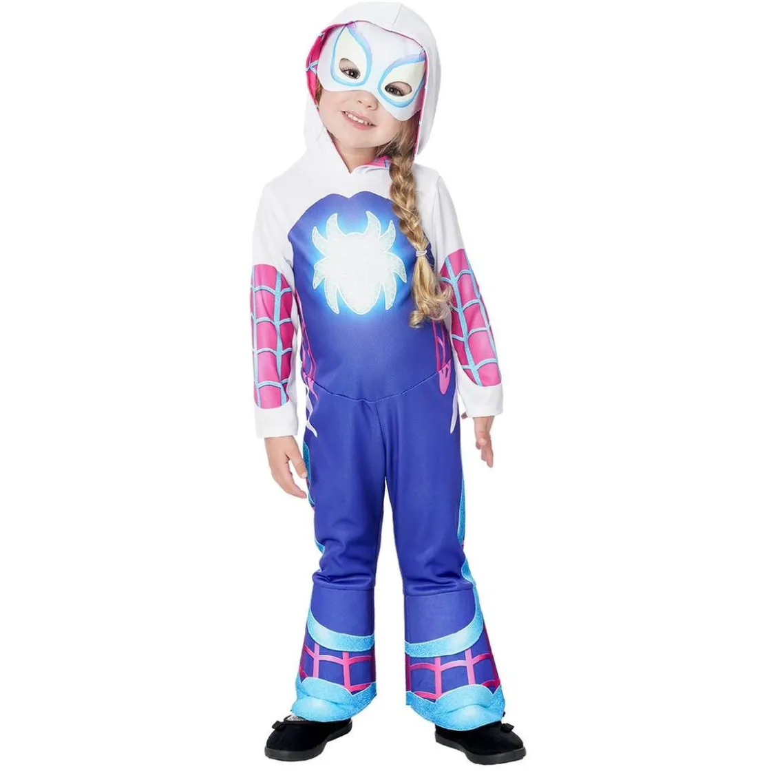 RUBIE'S Disfraz infantil Ghost Spider Glow in the Dark 2-3 años