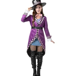 Funidelia Disfraz Sombrerero para mujer XXXL* Disfraces|Halloween