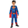 RUBIE'S Disfraz Superman sostenible con capa 5-6 años (110-116 cm)* Disfraces|Halloween