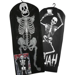 ABYSSE CORP Disfraz unisex de fantasma Skeleton Ghost