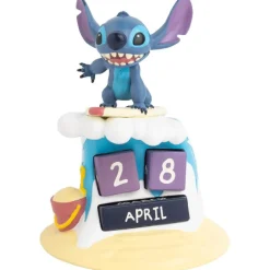 GRUPO ERIK Disney - Calendario perpetuo 3D Stitch Surfero* Friki Zone|Merchandising