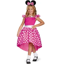 WALT DISNEY Disney - Disfraz infantil Minnie Mouse rosa 5-6 años