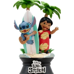 ABYSSE CORP Disney - Figura coleccionable de Lilo & Stitch con tabla de surf ㅤ* Friki Zone