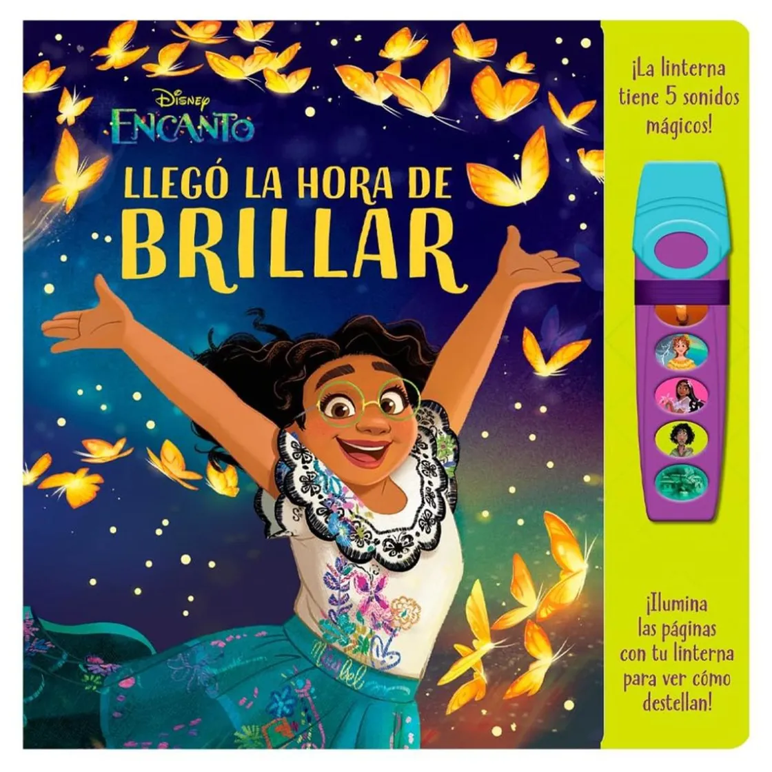 PIL PUBLICATIONS IBERIA Disney - Hora de brillar: libro con linterna Encanto ㅤ