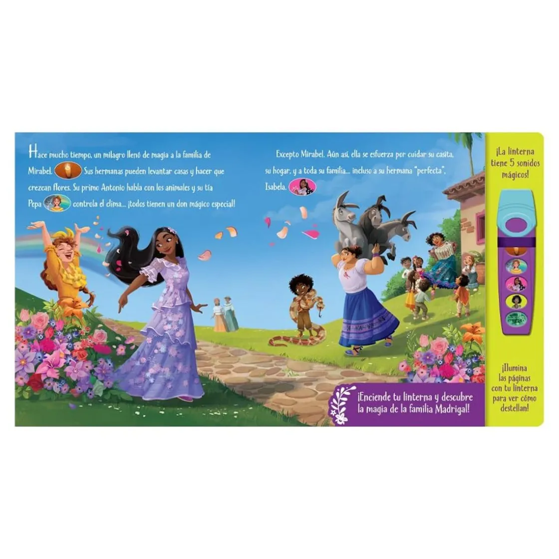 PIL PUBLICATIONS IBERIA Disney - Hora de brillar: libro con linterna Encanto ㅤ