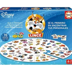 ASMODEE Disney - Juego de mesa Lince, edición de personajes Disney Pixar ㅤ* Juegos Y Puzzles|Friki Zone