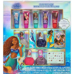 VALUVIC Disney - Juego maquillaje con esmalte de uñas y brillo labios