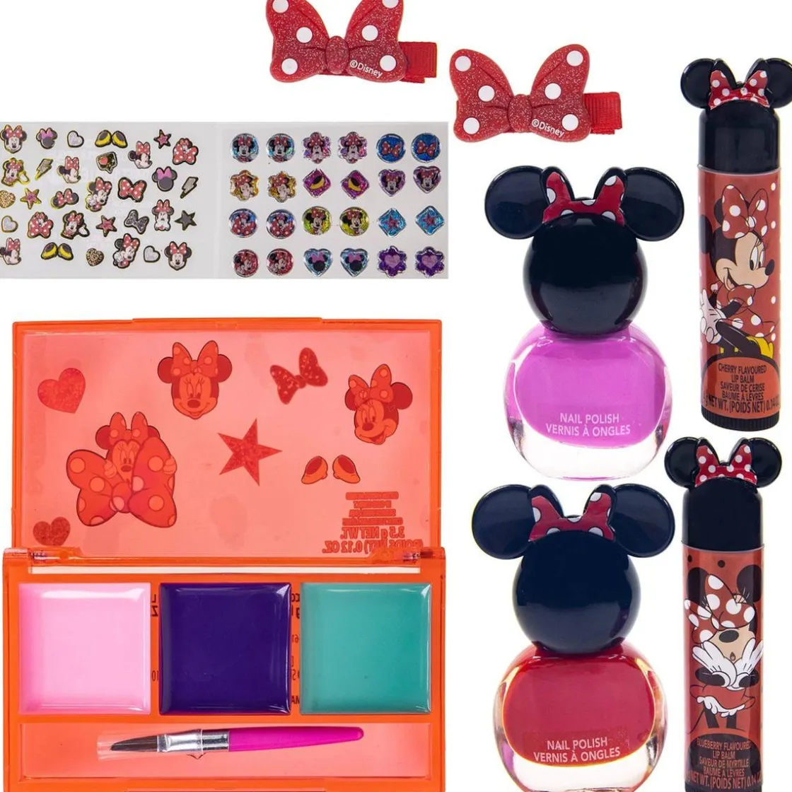 VALUVIC Disney - Minnie Mouse - Juego de maquillaje cosmético
