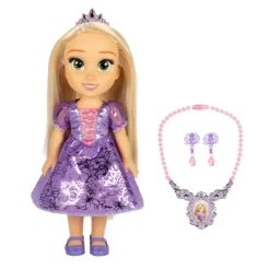 TOYS "R" US Disney - Muñeca Rapunzel 38 cm con collar y pendientes* Muñecas