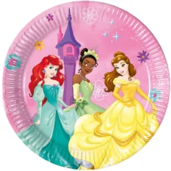 TOYS "R" US Disney - Princesas Disney - Pack 8 platos de papel* Artículos De Fiesta Y Regalos