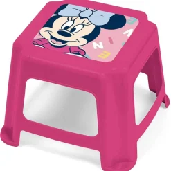 MINNIE Disney - Taburete de plástico Disney de 27x27x21cm WD14420