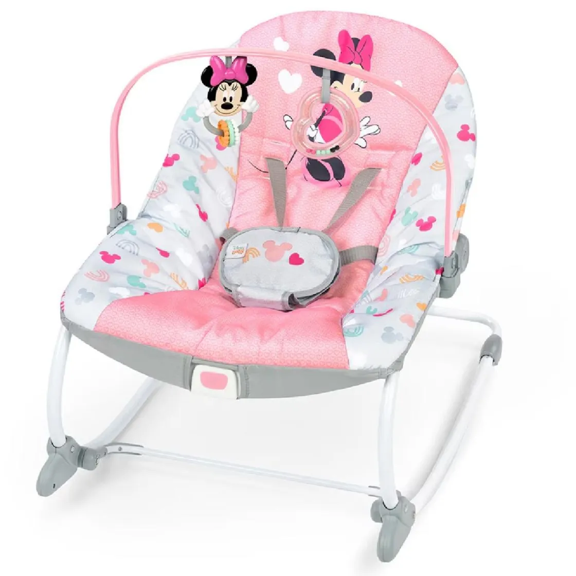 BRIGHT STARTS Disney Baby - Hamaca Evolutiva Minnie Mouse* Entretenimiento·Hamacas Y Columpios