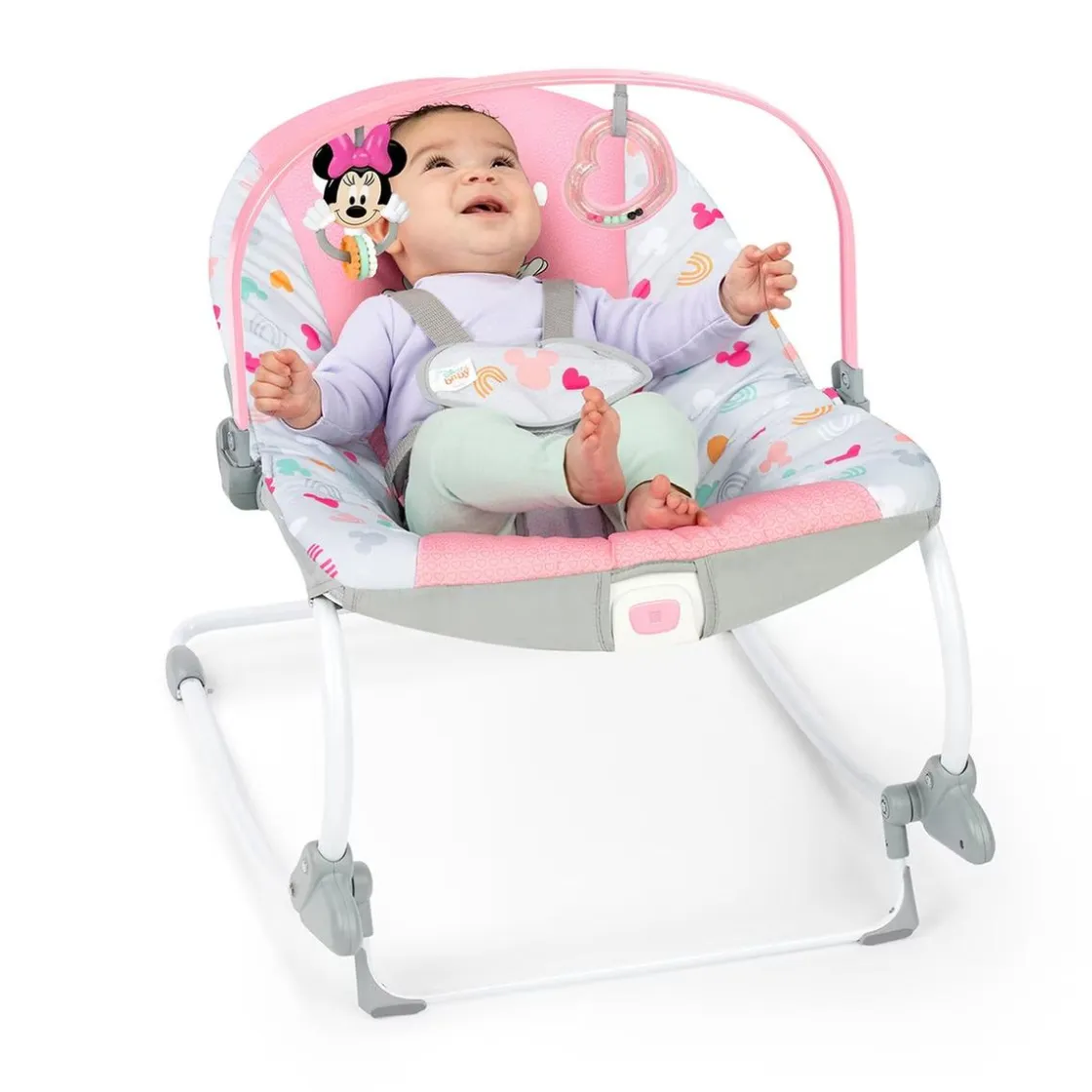 BRIGHT STARTS Disney Baby - Hamaca Evolutiva Minnie Mouse* Entretenimiento·Hamacas Y Columpios