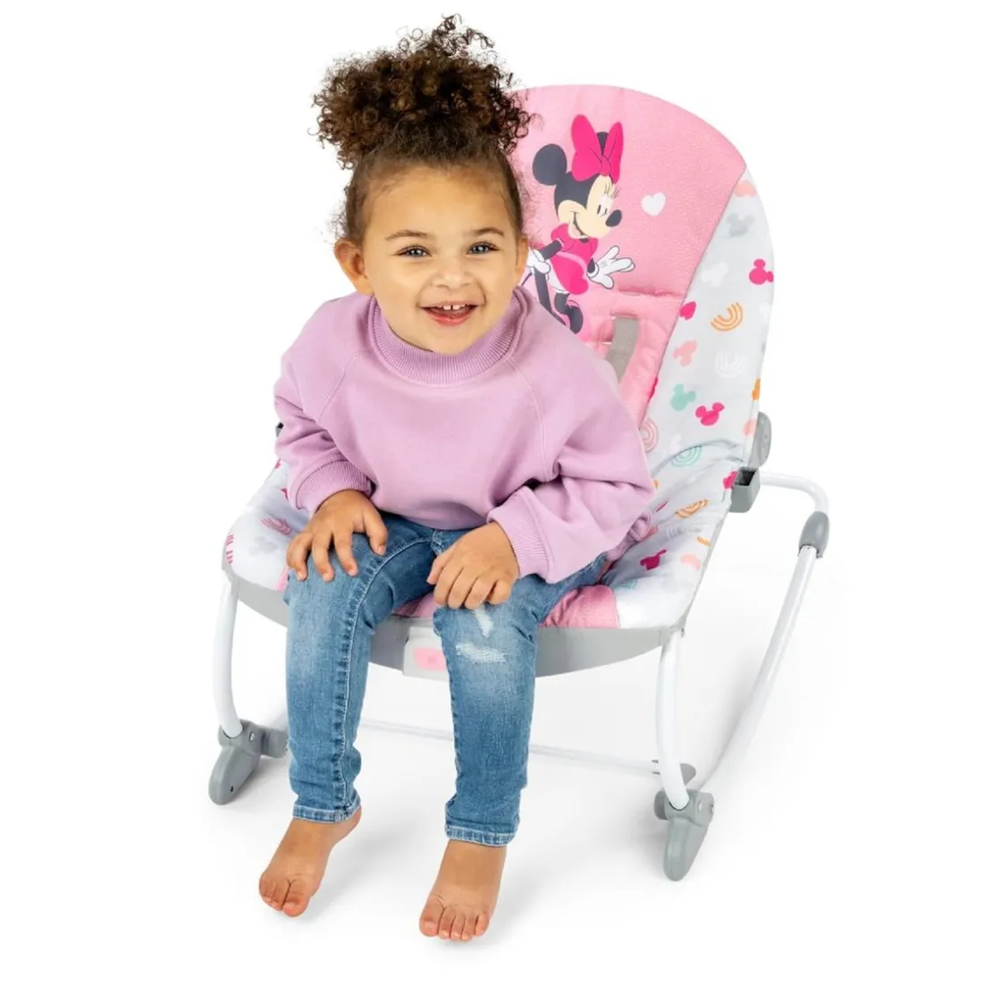 BRIGHT STARTS Disney Baby - Hamaca Evolutiva Minnie Mouse* Entretenimiento·Hamacas Y Columpios