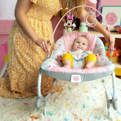 BRIGHT STARTS Disney Baby - Hamaca Evolutiva Minnie Mouse* Entretenimiento·Hamacas Y Columpios