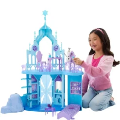PRINCESAS DISNEY Disney Frozen - Castillo de hielo de Elsa* Muñecas