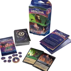 RAVENSBURGER IBÉRICA Disney Lorcana - Shimmering Skies - Mazo de inicio Esmeralda/Acero en ingles