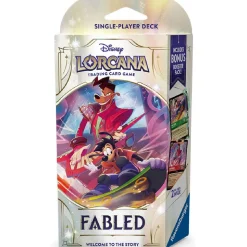 RAVENSBURGER IBÉRICA Disney Lorcana Fabled - Mazo de inicio Esmeralda / Rubí (inglés)* Juegos Y Puzzles|Friki Zone