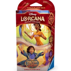 RAVENSBURGER IBÉRICA Disney Lorcana Reign of Jafar - Mazo de inicio Ámbar / Amatista (inglés)* Juegos Y Puzzles|Friki Zone