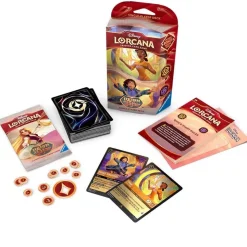 RAVENSBURGER IBÉRICA Disney Lorcana Reign of Jafar - Mazo de inicio Ámbar / Amatista (inglés)* Juegos Y Puzzles|Friki Zone