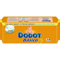 DODOT - Toallitas húmedas recambio pack de 54 unidades ㅤ