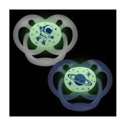 DR. BROWN'S - 2 Chupetes Advantage Nocturno T2 6-12M* Biberones Y Chupetes·Chupetes