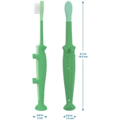 DR. BROWN'S - Cepillo de Dientes Cocodrilo* Cuidado·Dentición