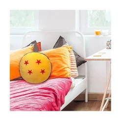 ABYSSE CORP Dragon Ball - Cojín Dragon Ball - Bola de Cristal 4 Estrellas ㅤ* Merchandising|Friki Zone