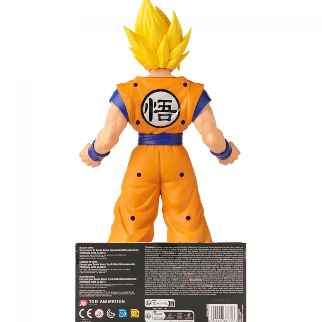 BANDAI Dragon Ball - Figura Jumbo - Super Saiyan Goku 40 cm