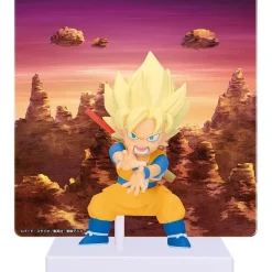BANDAI Dragon Ball - Figura Son Goku con panel