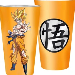 ABYSSE CORP Dragon Ball - Vaso cristal Goku Super Saiyan 400 ml* Merchandising|Friki Zone