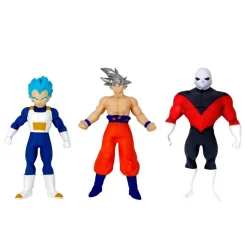 BIZAK Dragon Ball Super - Pack 3 personajes Monsterflex (Varios modelos)* Figuras De Acción