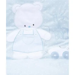 Prenatal Edredón de invierno azul para niño