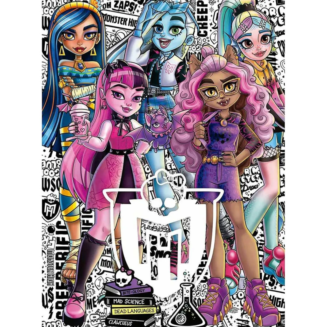 EDUCA BORRAS Educa - Puzzle educativo de 500 piezas con pegamento Fix, 34 x 48 cm ㅤ* Juegos Y Puzzles