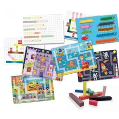 EPOCH PARA IMAGINAR S.L. Educa Borras - Aprender proporciones: juego educativo con regletas matemáticas* Juguetes Educativos Y Libros|Juegos Y Puzzles