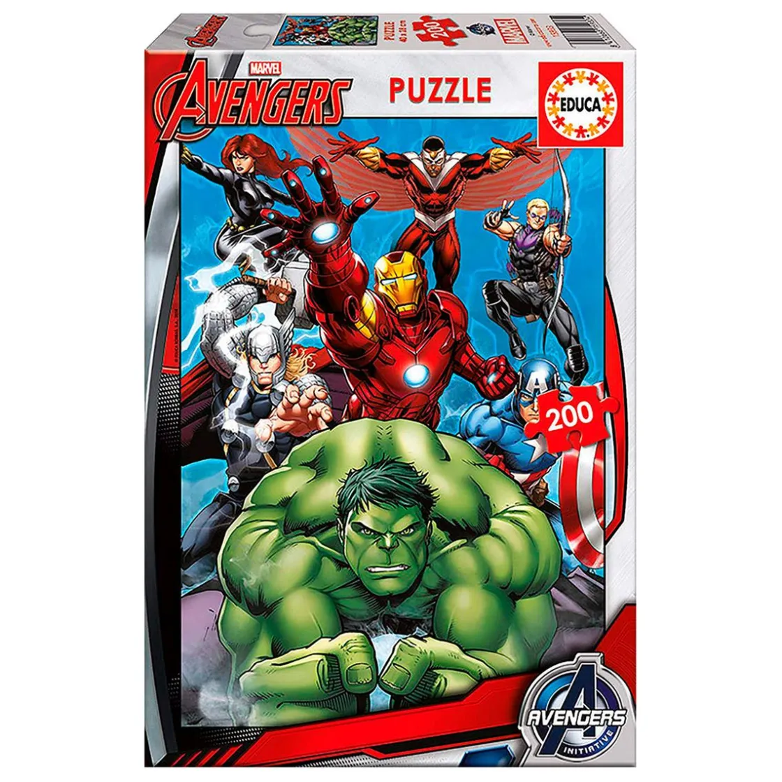 BORRAS Educa - Avengers - Puzzle 200 Piezas