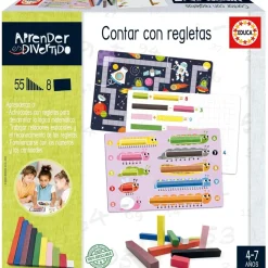 EDUCA BORRAS - Contar con regletas* Juguetes Educativos Y Libros|Juegos Y Puzzles