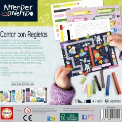 EDUCA BORRAS - Contar con regletas* Juguetes Educativos Y Libros|Juegos Y Puzzles