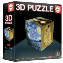 BORRAS Educa - 3D Puzzle Arte* Juegos Y Puzzles