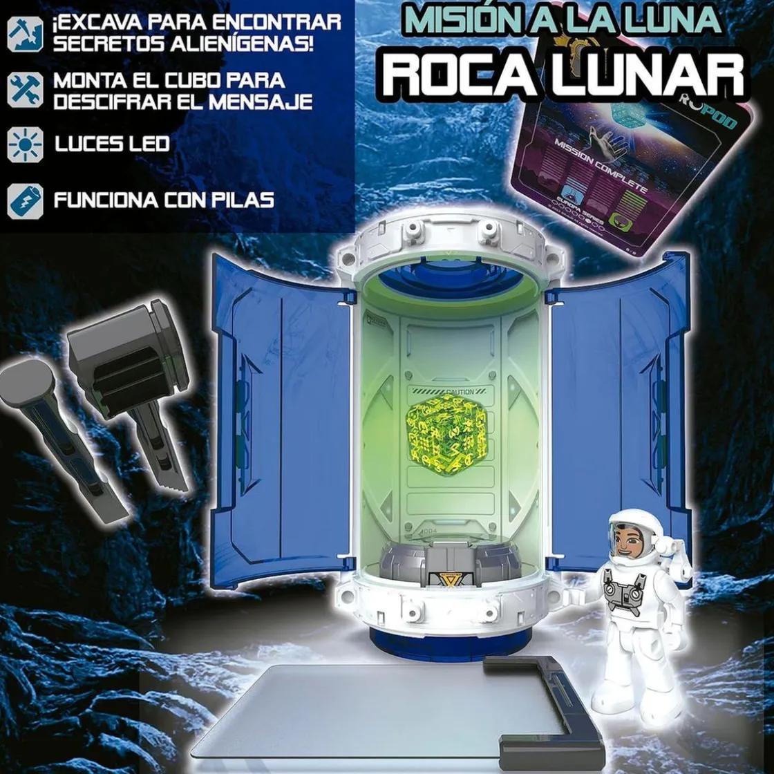EDUCA Borras - Descifra secretos ocultos en la roca lunar: misión al espacio ㅤ* Steam