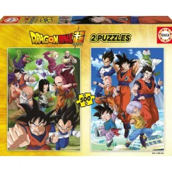 EDUCA BORRAS - DragonBallZ - Puzzle Educa 2x500 ㅤ