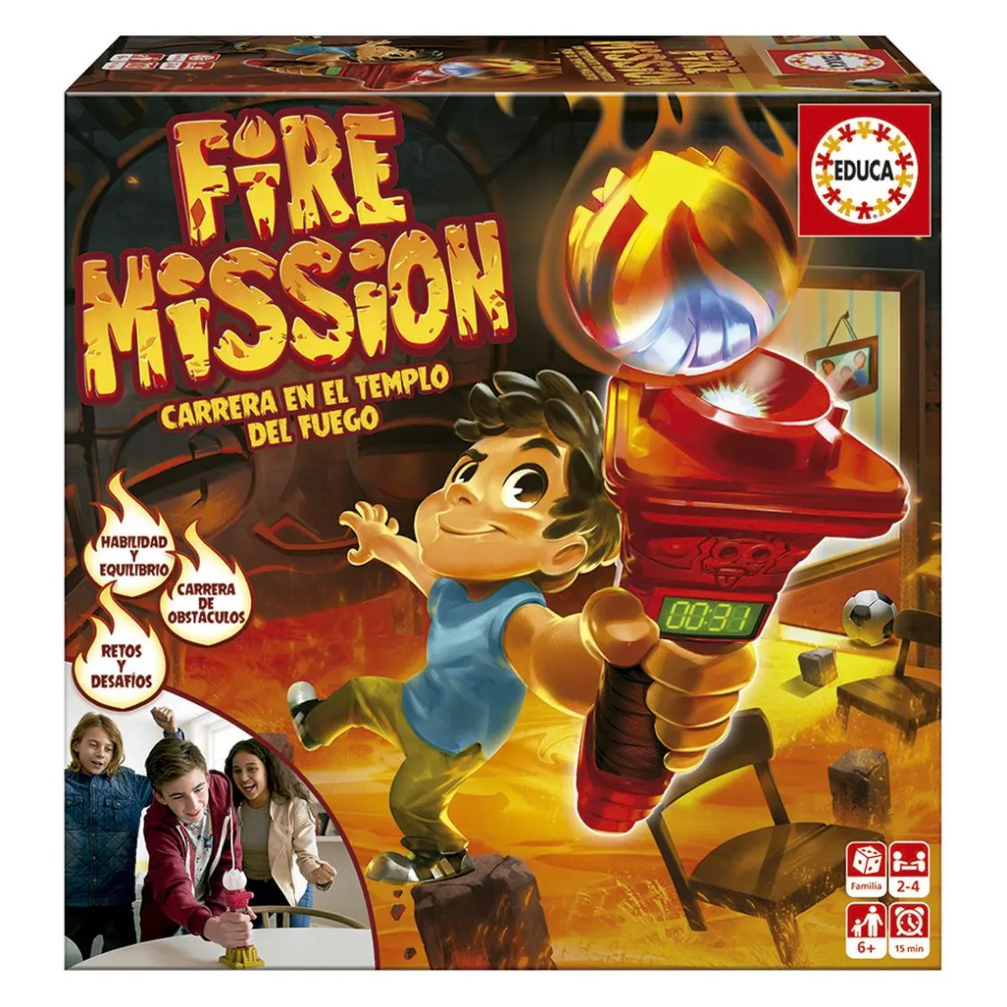 BORRAS Educa - Fire Mission* Juguetes Educativos Y Libros|Juegos Y Puzzles
