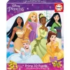 EDUCA BORRAS - Princesas Disney - Puzzle de 200 piezas con efecto 3D