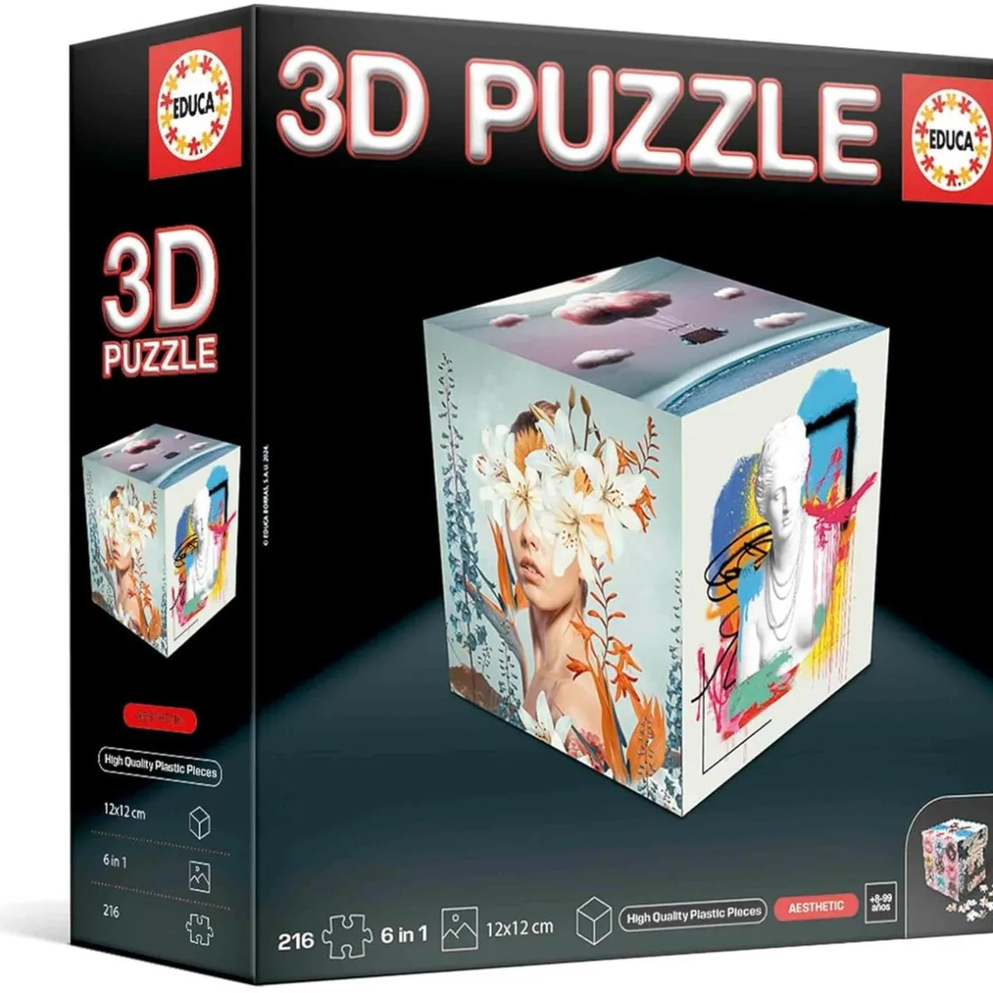 BORRAS Educa - Puzzle 3D Aesthetic