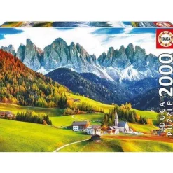 EDUCA BORRAS - Puzzle de 2000 Piezas Otoño en Las Dolomitas ㅤ* Juegos Y Puzzles
