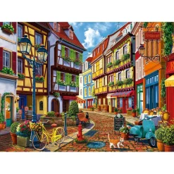 EDUCA BORRAS - Puzzle Paisaje Urbano Luminoso de 2000 Piezas ㅤ