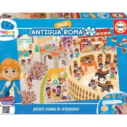 EDUCA BORRAS Educa Borrás - Antigua Roma - Puzzle 300 piezas Happy Learning* Juegos Y Puzzles