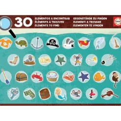 EDUCA BORRAS Educa Borrás - Barco pirata - Puzzle detectives 50 piezas* Juegos Y Puzzles