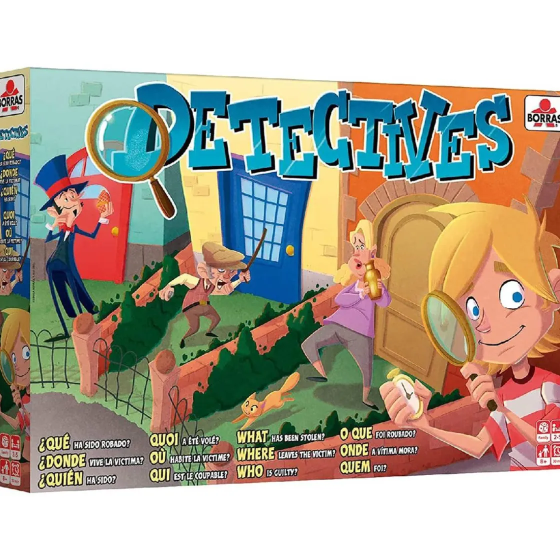 BORRAS Educa Borrás - Detectives - Juego de mesa