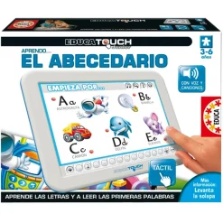 EDUCA Borrás - Touch Junior Aprendo el Abecedario* Juguetes Educativos Y Libros|Juegos Y Puzzles